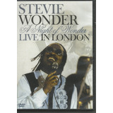 Dvd - Stevie Wonder- A Night Of Wonder- Live In London- Lacr
