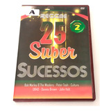 Dvd 25 Super Sucessos Reggae Volume 2 Marley Peter Novo