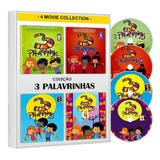 Dvd 3 Palavrinhas Musiquinhas Infantil 4 Dvd