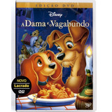Dvd A Dama E O Vagabundo Disney Clássico Original Lacrado