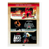 Dvd Ação Total Águia Negra/octagon/anjo Negro Lacrado 3 Disc