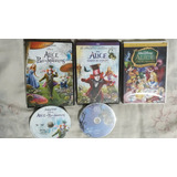 Dvd Alice No País Das Maravilhas+através Do Espelho Depp M2