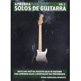 Dvd Aprenda Solos De Guitarra Volume