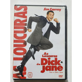 Dvd As Loucuras De Dick Jane Original Lacrado Jim Carrey