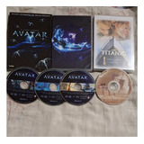 Dvd Avatar James Cameron 3 Discos C Luva Titanic Novo D61