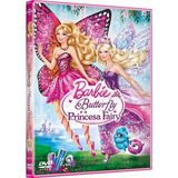 Dvd Barbie Butterfly E A Princesa Fairy 2013 Lacrado