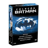 Dvd Box Coleção Batman 4 Filmes Novo Original Lacrado