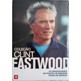Dvd Box Coleção Clint Eastwood 3 Filmes Novo Lacrado Fábrica