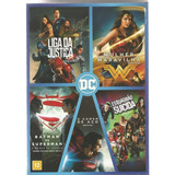 Dvd Box Coleção Dc 5 Filmes Original Novo E Lacrado