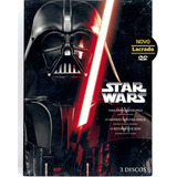 Dvd Box Coleção Star Wars Trilogia Episódios 4 5 E 6 Lacrado