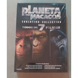 Dvd Box Planeta Dos Macacos Evolution Collection Lacrado