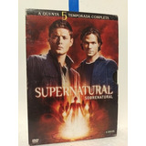 Dvd Box Supernatural 5 Temporada Completa 6 Dvd Dublado
