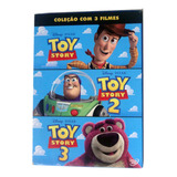 Dvd Box Toy Story Coleção Com 3 Filmes Disney Original