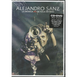 Dvd Cd Alejandro Sanz La Musica Se Toca En Vivo lacrado