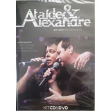 Dvd cd Ataíde   Alexandre