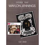 Dvd Cd Country Waylon Jennings Double Play Country Novo