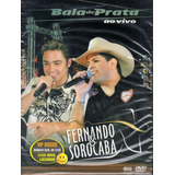 Dvd   Cd Fernando E Sorocaba Bala De Prata Promo   Lacrado 