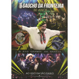 Dvd Cd Gaucho Da Fronteira 50 Anos Ao Vivo