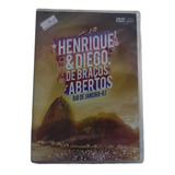 Dvd cd Henrique Diego De Braços Abertos