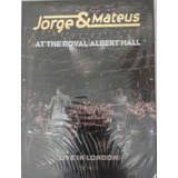 Dvd Cd Jorge E Mateus At The Royal Albert Hall Live In Londo