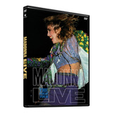 Dvd Cd Madonna The Virgin Tour capa 2 