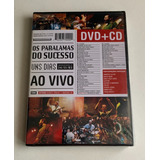 Dvd + Cd Os Paralamas Do Sucesso - Uns Dias Ao Vivo Lacrado