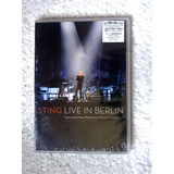 Dvd Cd Sting Live In Berlin Br Novo Original Lacrado