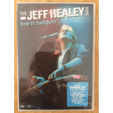 Dvd Cd The Jeff Healey Band Live In Belgium 1 Prensagem 