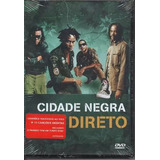 Dvd Cidade Negra Direto Ao Vivo
