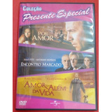Dvd Colecão 3 Dvds - Filme Por Amor/ Encontro Marcado/ Amor 