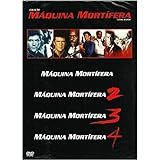 DVD Coleção Máquina Mortífera 1- 2- 3 E 4
