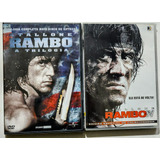 Dvd Coleção Rambo 4 Filmes Extras Original Lacrado