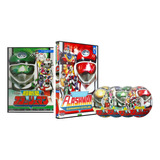 Dvd Comando Estelar Flashman Completo Tokusatsu