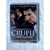 Dvd Crupiê A Vida Em Jogo Dublado Original Lacrado 
