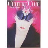 Dvd Culture Club Live In Sydney Impecável Original