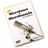Dvd Curso De Microfones E Microfonação