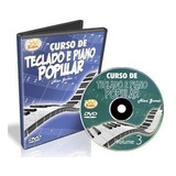 Dvd Curso De Teclado E Piano Popular Vol 3
