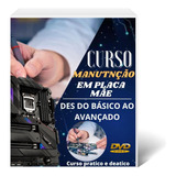 Dvd Curso Manutenção Placa Mãe Do Básico Ao Avançado