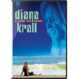 Dvd Diana Krall Live In Rio Novo Lacrado Original