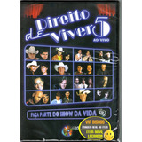 Dvd Direito De Viver 5 Show Com Chitãozinho E Xororó Lacrado