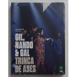 Dvd Duplo - Gil, Nando & Gal - Trinca De Ases - Multishow 