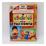 Dvd Duplo Cocoricó Baú Do Faz De Conta Clipes E Histórias