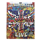 Dvd Duplo Joe Bonamassa British Blues Explosion Live Lacrado