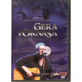Dvd Gera Fornasa E Bandalheia Acústico Lacrado