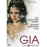 Dvd Gia Fama   Destruição Semi novo Verídico Angelina Jolie