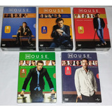 Dvd House Série Boxes Temporadas 1 À 5 Excelente