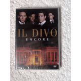 Dvd Il Divo - Encore / Br Novo Original Lacrado