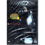 Dvd Jay Vaquer Alive In Brazil Original Novo Lacrado Raro