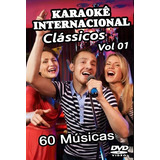Dvd Karaokê Internacional Clássicos Vol 01 60 Músicas Leia