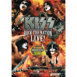 Dvd Kiss Rock The Nation Live Box Duplo Original Lacrado 
